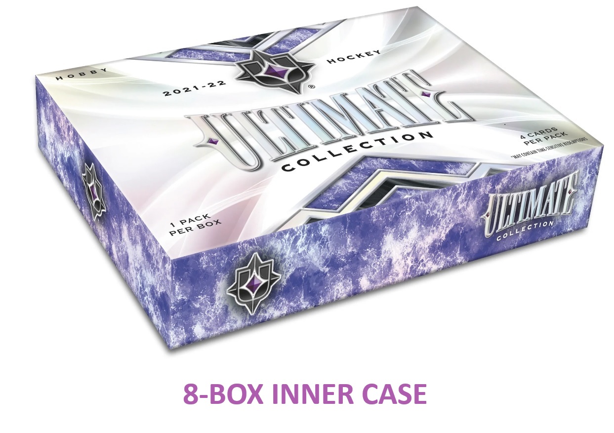 2021-22 Upper Deck Ultimate Hockey Hobby 8-Box INNER CASE